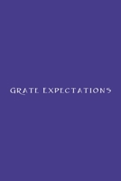 Grate Expectations Notebook: Lined Journal, 120 Pages, 6 x 9, Work Secret Santa Gift, Slate Blue Matte Finish (Grate Expectations Journal) 1713338173 Book Cover