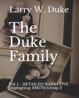 The Duke Family Vol. 1: DETAILED NARRATIVE Haplogroup I(M170) Group 2 B08J5KSMHX Book Cover