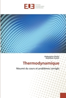 Thermodynamique: Résumé du cours et problèmes corrigés 6139515122 Book Cover