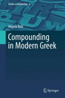 Compounding in Modern Greek 9400749597 Book Cover