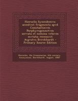 Συνέκδημος 1293014516 Book Cover