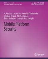 Mobile Platform Security 3031012135 Book Cover