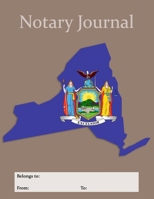 Notary Journal: A Professional NY Notary Journal With Large Writing Areas 1687793913 Book Cover