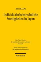Beilegung Individualarbeitsrechtlicher Streitigkeiten in Japan 3161533658 Book Cover
