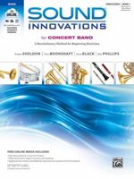 Sound Innovations for Concert Band, E-Flat Baritone Saxophone, Book 1: A Revolutionary Method for Beginning Musicians [With CD (Audio) and DVD] 0739067389 Book Cover