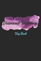 diamond painting log book: [Deluxe Edition with Space for Photos] Crystal Butterfly Design 1661592848 Book Cover