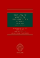 The Law of Majority Shareholder Power: Use and Abuse 0198786328 Book Cover