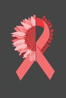 Faith Hope Love: Leukemia Cancer Awareness gift for Cancer Patient in the hopital Chemo Cancer Fighter Warrior B084DFZC76 Book Cover