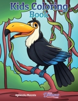 Kids Coloring Book: For Kids Ages 4-8, 9-12 1990136044 Book Cover