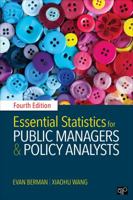 Essential Statistics for Public Managers and Policy Analysts 1506364314 Book Cover