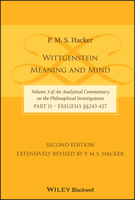 Wittgenstein: Meaning and Mind 0631190643 Book Cover