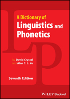 A Dictionary of Linguistics and Phonetics (Language Library) 0631178716 Book Cover