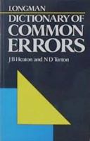 Longman Dictionary of Common Errors 0582964105 Book Cover
