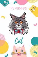 The Purrfect Cat: Maine Coon Cat 1078377464 Book Cover