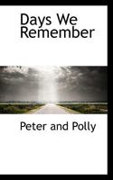 Days We Remember 0469813857 Book Cover