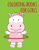 coloring books for girls: my first toddler coloring book fun with animals (Kids Learning) 1670696324 Book Cover