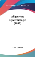 Allgemeine Epidemiologie (German Edition) 1167679776 Book Cover