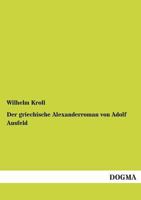 Der Griechische Alexanderroman Von Adolf Ausfeld 384574457X Book Cover