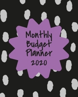 Monthly Budget Planner 2020: Income & Expenses Tracker 1707976058 Book Cover