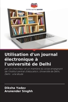Utilisation d'un journal électronique à l'université de Delhi (French Edition) 6207693728 Book Cover