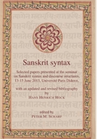 Sanskrit Syntax 1943135002 Book Cover