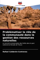 Problématiser le rôle de la communauté dans la gestion des ressources naturelles 6203226262 Book Cover