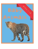 Baby Animals Book with facts about animals for kids B0BMT4379V Book Cover