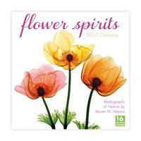 2020 Flower Spirits Radiographs of Nature by Steven N. Meyers 16-Month Wall Calendar: By Sellers Publishing 1531907474 Book Cover