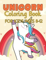 Unicorn Coloring Book: Funny Unicorns Magical Rainbow 169554787X Book Cover