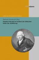 Friedrich Nicolai Im Kontext Der Kritischen Kultur Der Aufklarung 3899719093 Book Cover