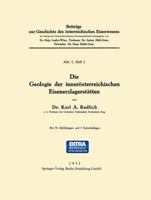 Die Geologie Der Innerosterreichischen Eisenerzlagerstatten 3709159814 Book Cover