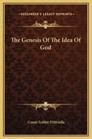The Genesis Of The Idea Of God 1162895829 Book Cover