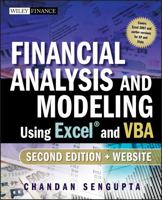 Financial Analysis and Modeling Using Excel and VBA 047027560X Book Cover