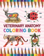 Veterinary Anatomy Coloring Book: Learn the Anatomy and Enhance Your Practice. Pages with Awesome, Stress Relieving Designs. Dog Cat Horse Frog Bird ... books. Handbook of Veterinary Anesthesia. B08R4KBLGV Book Cover