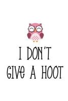 I don't give a hoot 1729000061 Book Cover