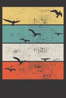 Notebook: Birds Dot Grid 6x9 120 Pages 1088659292 Book Cover