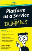 Platform as a Service for Dummies 1118234995 Book Cover