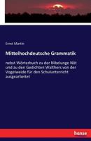 Mittelhochdeutsche Grammatik 1272519864 Book Cover