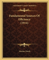 Fundamental Sources of Efficiency 1164654241 Book Cover