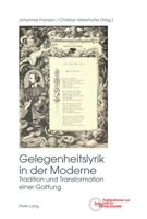 Gelegenheitslyrik in der Moderne (Publikationen Zur Zeitschrift Fuer Germanistik, 33) 3034342039 Book Cover