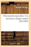 Documents Masculins 2011933943 Book Cover