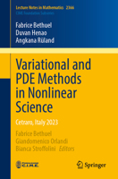 Variational and PDE Methods in Nonlinear Science: Cetraro, Italy 2023 (Lecture Notes in Mathematics, 2366) 3031872010 Book Cover