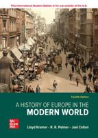 A History of Europe in the Modern World 1260687325 Book Cover