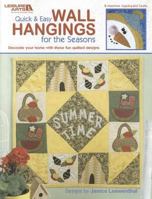 Quick & Easy Wall Hangings for the Seasons 1609008073 Book Cover