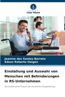 Einstellung und Auswahl von Menschen mit Behinderungen in RS-Unternehmen (German Edition) 6208358299 Book Cover