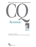 CQ Almanac 2018: 115th Congress, 2nd Session 1544352336 Book Cover