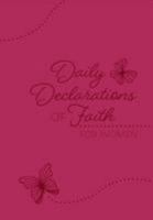 Daily Declarations of Faith for Women 1424552060 Book Cover