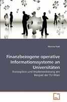 Finanzbezogene operative Informationssysteme an Universitäten 3639112180 Book Cover