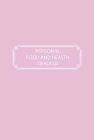 Personal Food and Health Tracker: Six-Week Food and Symptoms Diary (Black, 8x10) 1074634292 Book Cover