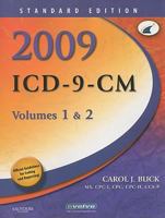 2009 ICD-9-CM, Volumes 1 and 2 Standard Edition 1416044493 Book Cover